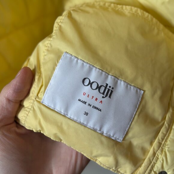 Oodji • yellow puffer jacket - Picture 5 of 7